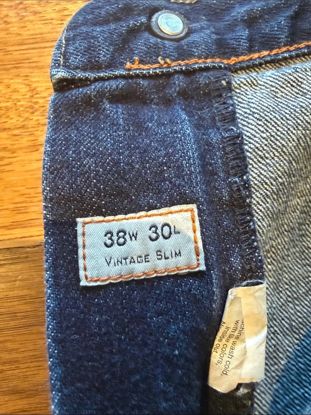 J. Crew Men's Indigo Slim Straight Jeans